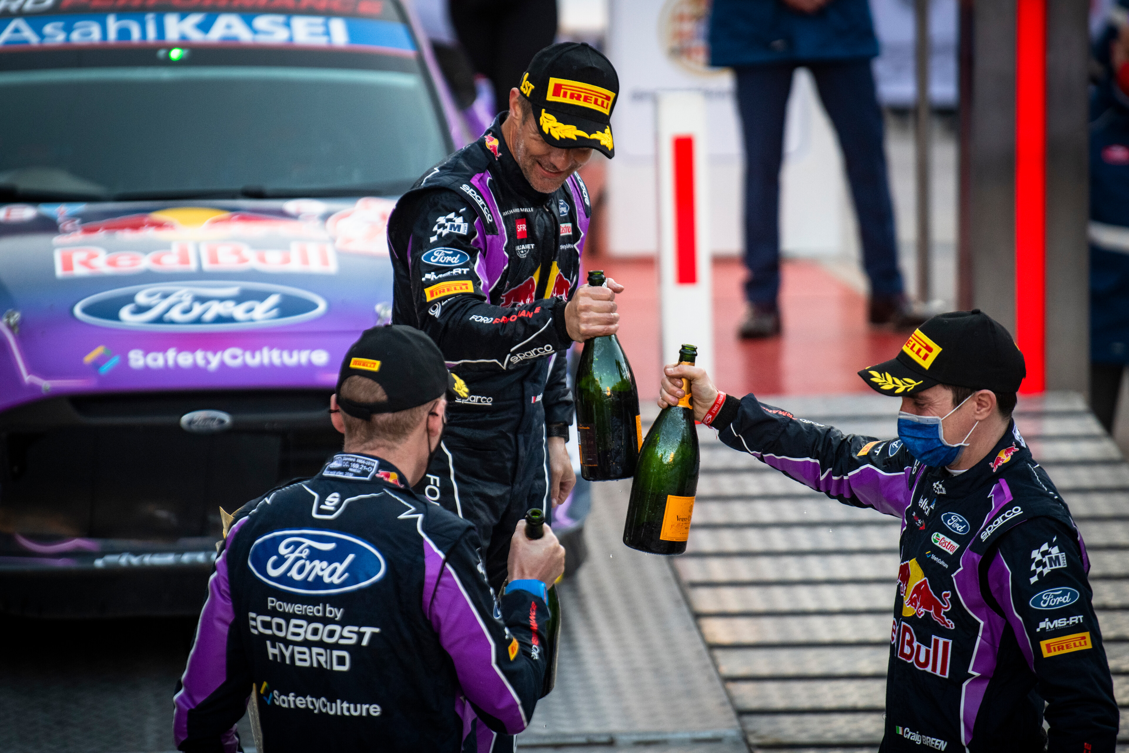 Sébastien Loeb , Sébastien Ogier , Craig Breen